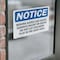 Signmission Moving Gate Can Cause Serious Injury Or, 10 in W x Rectangle, Vinyl Decal OS-2PACK-NS-D-710-L-14260 - alternate 4